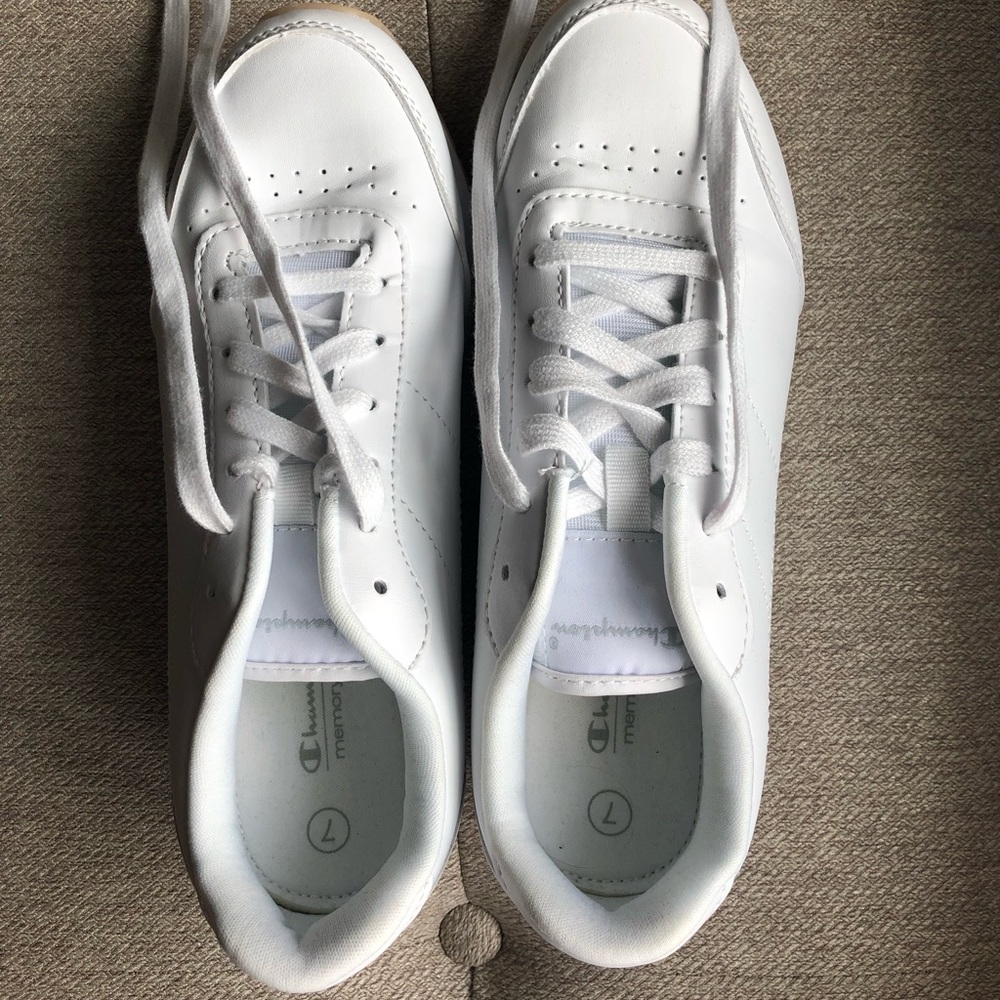 WORN ONCE WHITE SNEAKERS